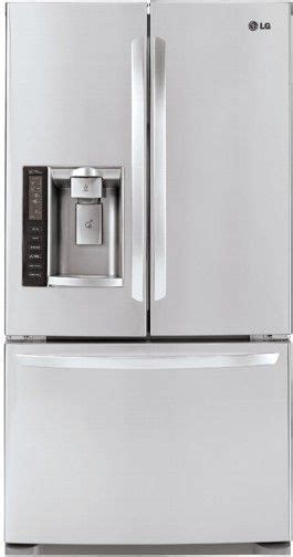 LG LFX25976ST Three Door French Door Refrigerator Stainless Steel 24