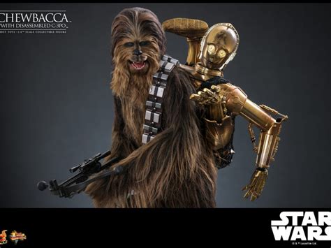 Nouvelle Figurine Hot Toys De Chewbacca Et C Po Disneyphile