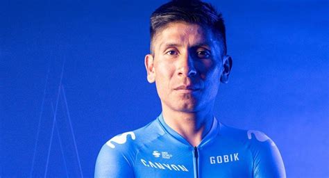 Nairo Quintana Ya Viste La Indumentaria Del Movistar Para La Temporada