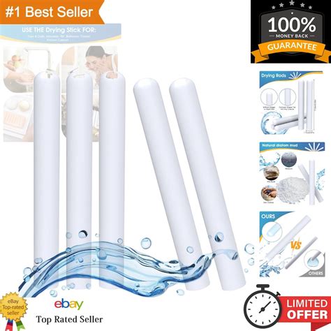 5 Pieces Drying Sticks Large Size Dry Desiccant Block Dehumidifier Rod