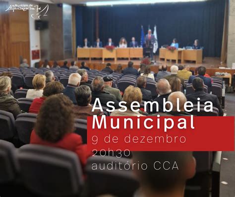 Alf Ndega Da F Sess O Ordin Ria Da Assembleia Municipal De