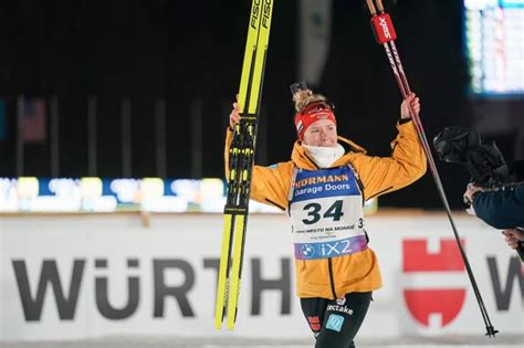 Biathlon Nove Mesto Les Compositions Allemandes Pour Les Relais Des