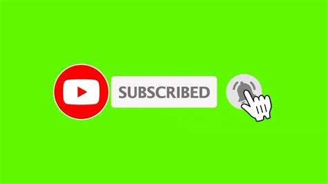 animated subscribe button || No copyright - YouTube