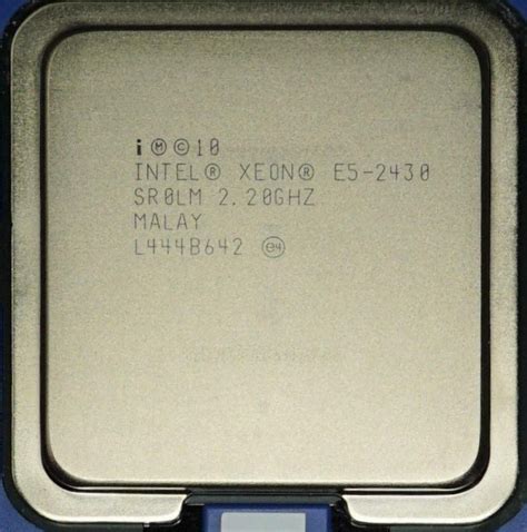 Processor Intel Xeon E5-2430 2.20GHz 6-Cores 12-Threads LGA 1356 E5 ...