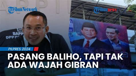 Pasang Baliho Prabowo AHY Tanpa Wajah Gibran Partai Demokrat Pastikan