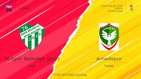 76 Igdir Belediye Sport Gegen Amedspor Am 10 12 2023 Live Streams Und