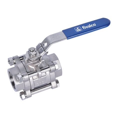 F4S64T SS 3 PIECE BODY BALL VALVE Fivalco Leading Valves Manufacturer