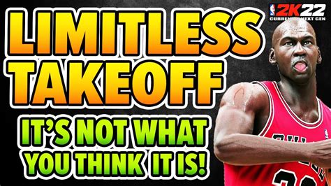 The Big Misconception About LIMITLESS TAKEOFF Badge On NBA 2K22 Whats