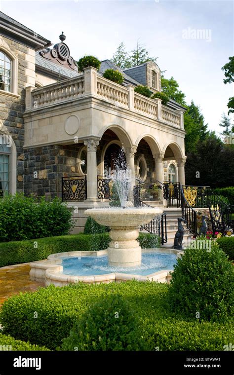 Mansion in Saratoga Springs, New York Stock Photo - Alamy