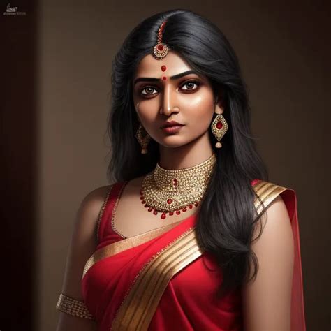 Ai Photo Manipulation Hot Indian Woman In Saree