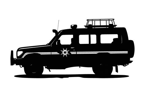 Armored Vehicle Graphic Silhouette Vector Art At Vecteezy