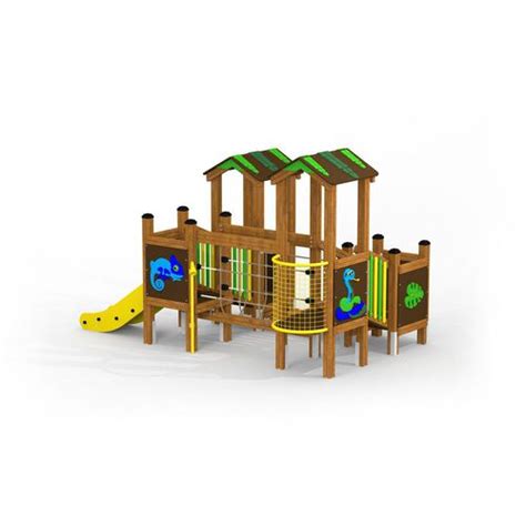 Playground Play Structure Jungle Treehouse Lars Laj Stainless