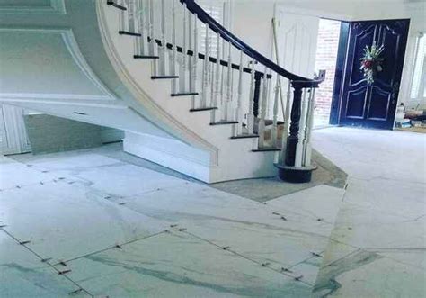 White Marble Flooring Installation and Repair Services