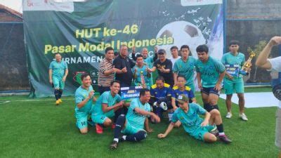 Propami Raih Gelar Juara Dalam Turnamen Mini Soccer Hut Ke Pasar