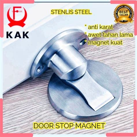 Jual Door Stop Magnet Penahan Pintu Door Stoper Magnet Pelindung Daun