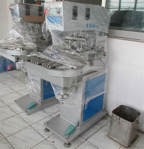 Two Color Pad Printer With Conveyor Tm C P Tamprinter China