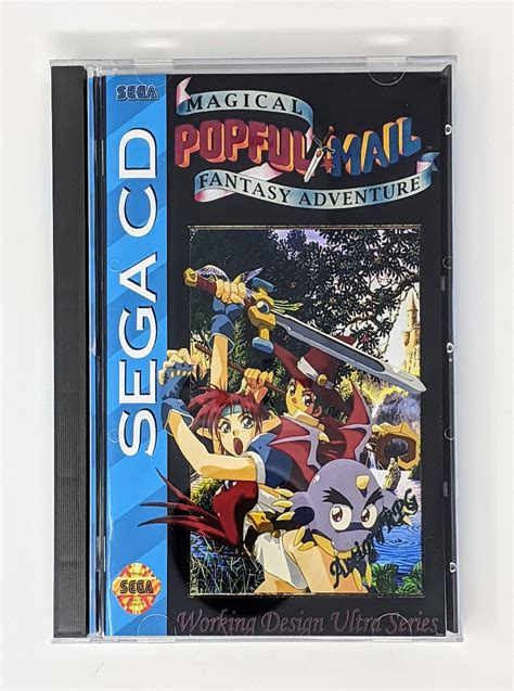 Popful Mail Sega CD Game Longbox Sponge & Protective Case - Etsy