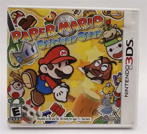 Paper Mario Sticker Star Ds Original R G Gallery Meses Sin Intereses