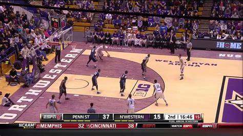 Northwestern Basketball Vs Penn State Highlights Youtube