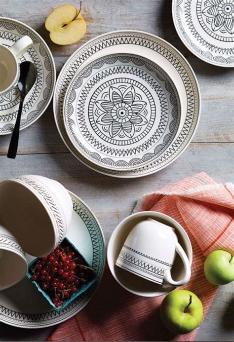 Plates | Набор посуды, Белая посуда, Посуда