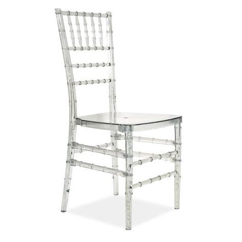 Chiavari Chair Champagne Polycarbonate Stacking Chair Nufurn