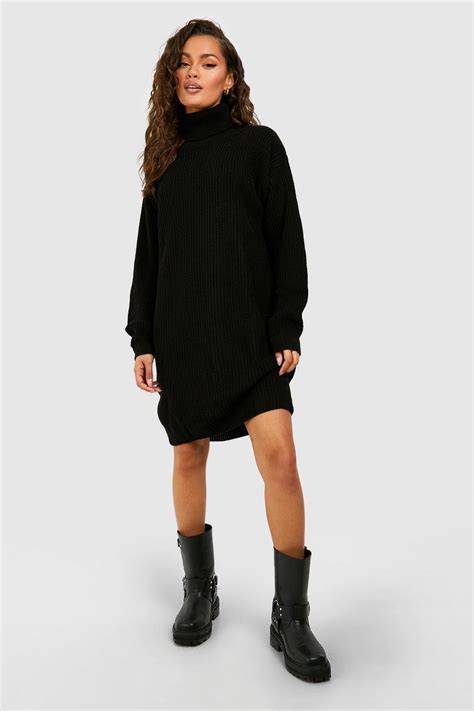 Jumper Dresses Womens Knitted Dresses Boohoo Uk