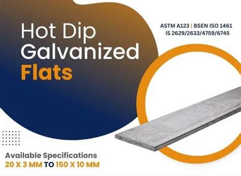 Hot Dip Galvanized Flat Bar At Kg Galvanized Iron Flat Bar In Mumbai ID