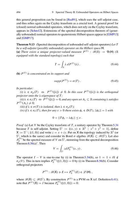 Quantum Mechanics Spectral Theory Ii Unbounded Operators On