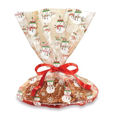 Amscan 18 In X 16 In Snowman Printed Cookie Tray Bags 6 Count 4