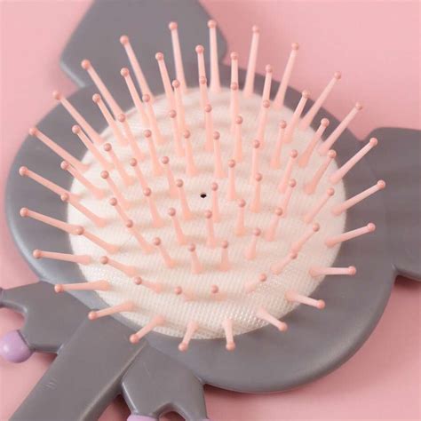 Miniso Sanrio Kuromi Cartoon Cute Massage Airbag Comb Scalp Fluffy Hair