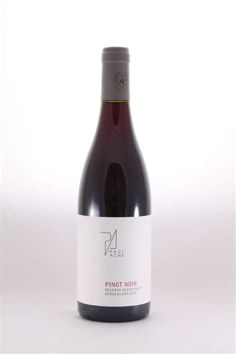 Pinot Noir Reserve Selektion P 2018 Wein Werkstatt