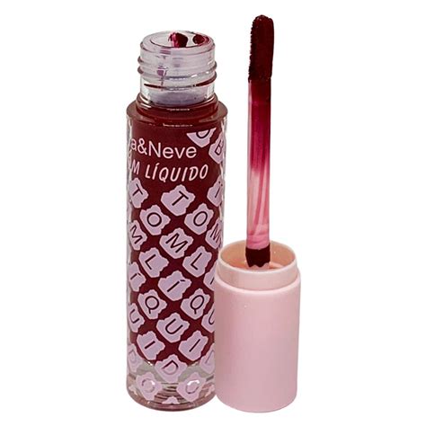 Lip Gloss Batom Líquido Shine Lua Neve Make Virtual Make