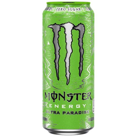 Monster Energy Monster Ultra Paradise 16 Oz Zero Sugar Energy Drink By Monster Energy At Fleet