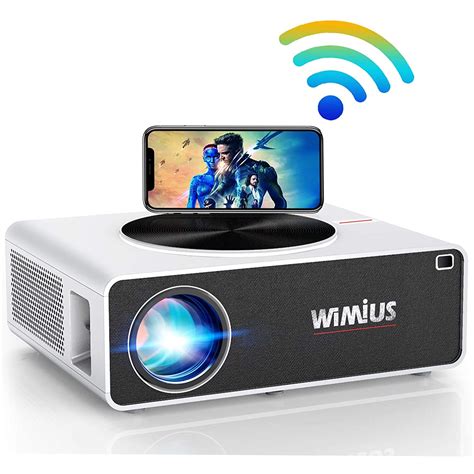 Videoproiector LED WiFi 5G Wimius K3 Full HD 1080P 8000 Lumeni