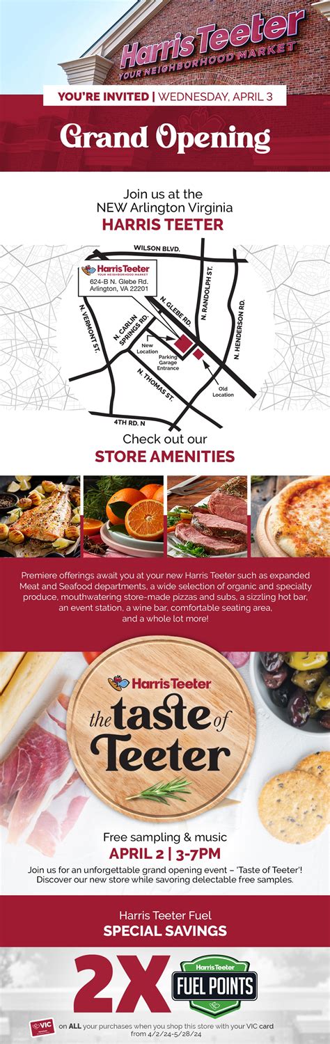 Join us at your new Arlington, VA Harris Teeter! - Harris Teeter