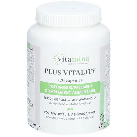 Vitamina Plus Vitality 120 St - Farmaline