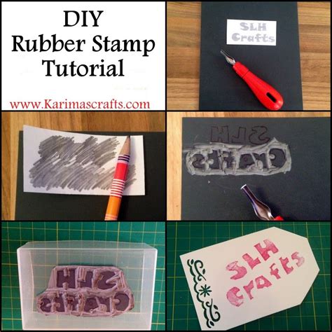 Diy Rubber Stamp Making How To Make A Diy Carved Rubber Stamp Dear