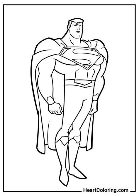 Dibujos Para Colorear De Superman Para Imprimir Infoupdate Org