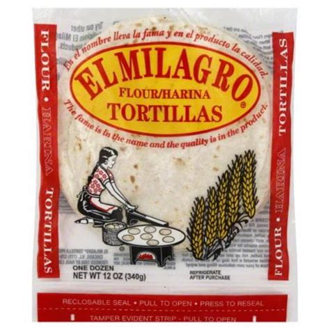 El Milagro Flour Tortillas, 12 ct / 12 oz - Pick ‘n Save