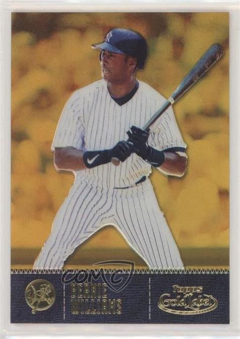 2001 Topps Gold Label Class 1 Gold 999 Bernie Williams 12 Ebay