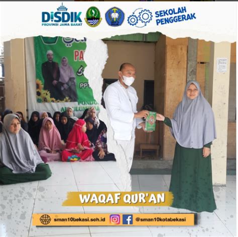 Program Waqaf Al Quran Berita Sman Bekasi