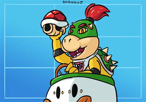 Bowser Jr. Mario Kart 8 by KodokuJMS on DeviantArt