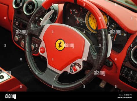 Ferrari Steering Wheel Hi Res Stock Photography And Images Alamy