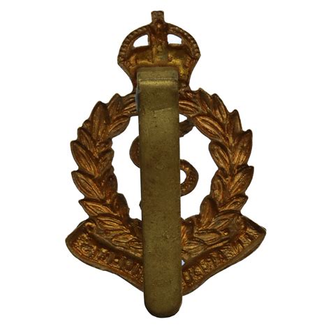 Royal Army Medical Corps R A M C Bi Metal Cap Badge King S Crown