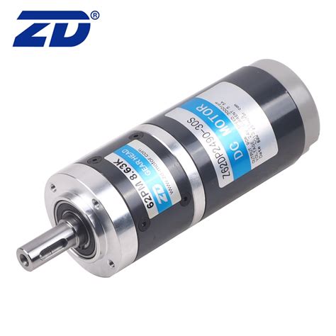 Zd Mm Three Steps Speed Changing Brush Brushless Precision Planetary