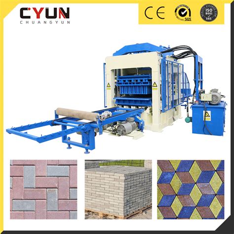 Qt Concrete Hollow Blocks Interlock Pavers Solid Bricks Paving