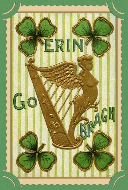 St Patrick S Day Vintage Card Free Stock Photo Public Domain Pictures