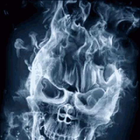 Smoking Skull GIF - Smoking Skull - Discover & Share GIFs