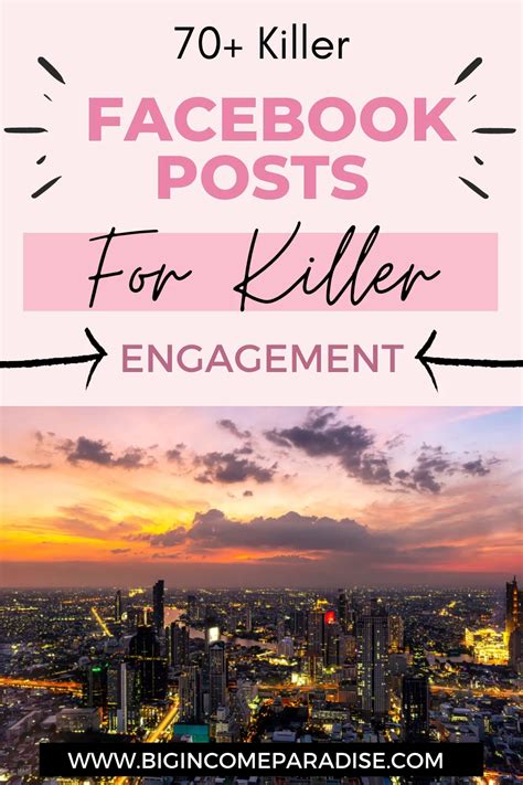 60 Killer Facebook Post Ideas To Help You Increase Engagement Artofit