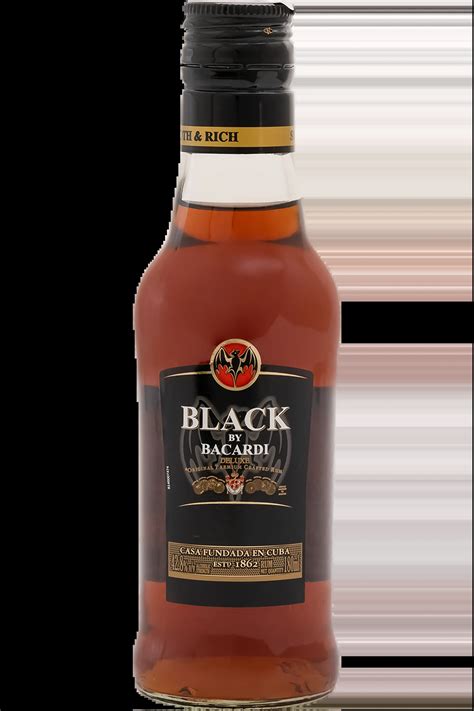 Buy Black by Bacardi Dark Rum Available in 180ml,375ml,750ml